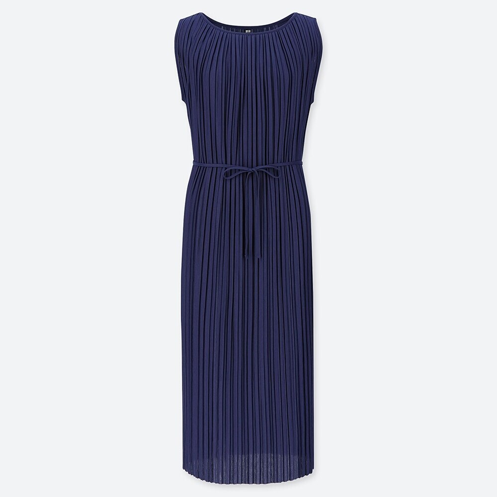 プリーツワンピース ノースリーブ Women ユニクロ