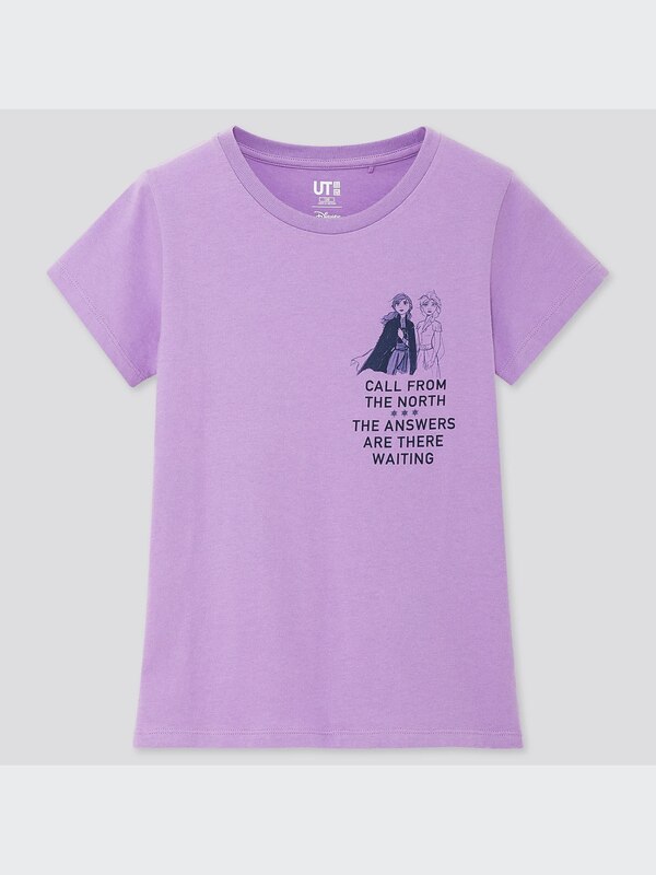 GIRLS ディズニー アナと雪の女王 2 コレクション UT（グラフィックTシャツ・半袖）