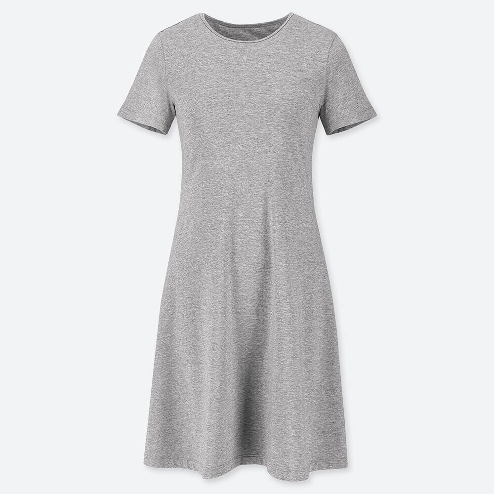Aラインミニブラワンピース 半袖 Women ユニクロ Aラインミニブラワンピース 半袖 Women ユニクロ