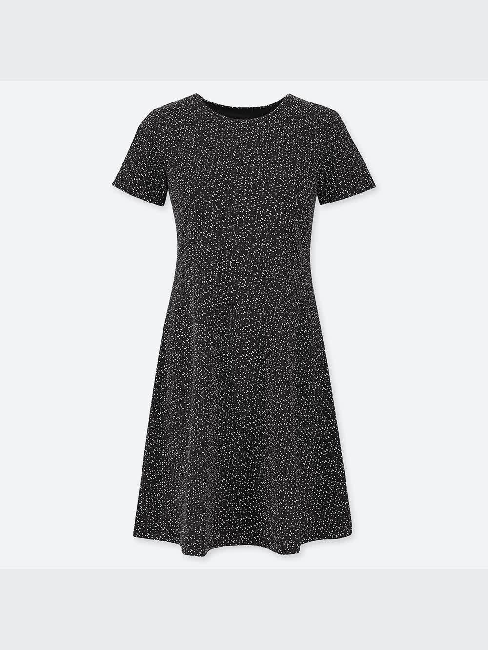 Lady Fruit 半袖ワンピース 黒 プラスサイズ 8/11削除 Lady Fruit 半袖