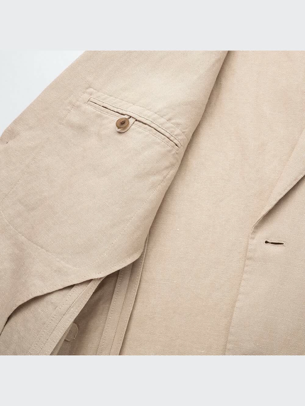 ユニクロ公式 | リネンコットンスリムフィットジャケット