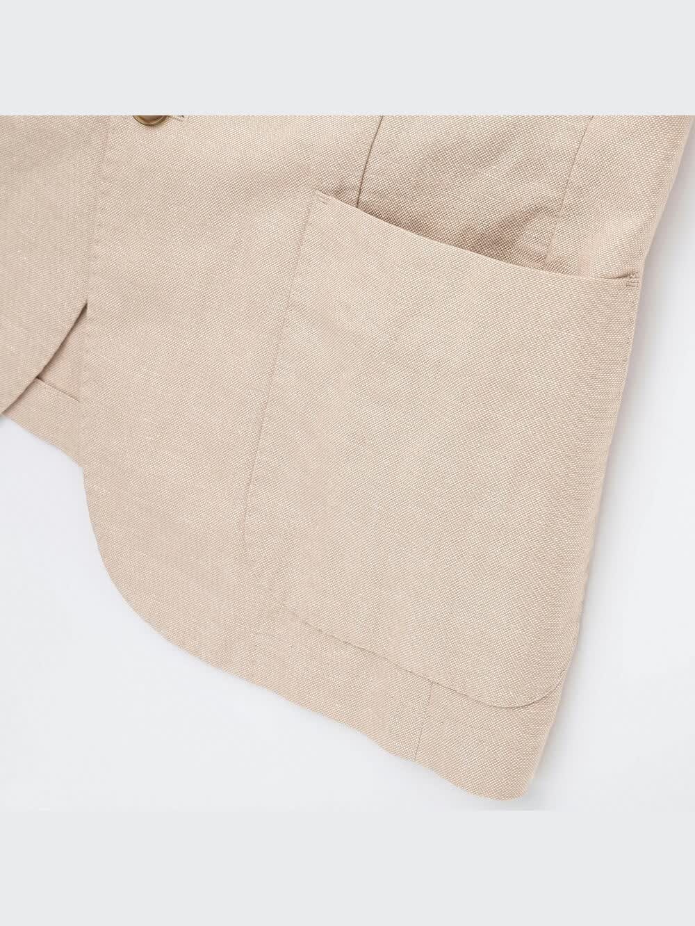 ユニクロ公式 | リネンコットンスリムフィットジャケット