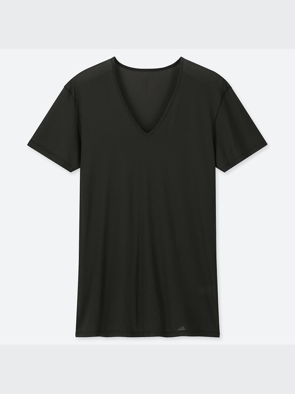 エアリズム　デオドラントメッシュVネックTシャツ半袖 エアリズムデオドラントメッシュVネックT｜ユニクロの通販