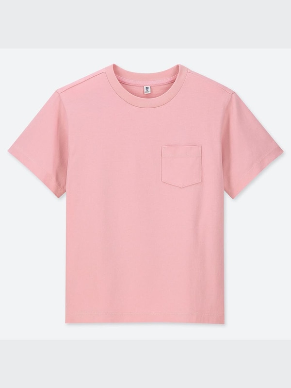 KIDS ウォッシュクルーネックT（半袖）