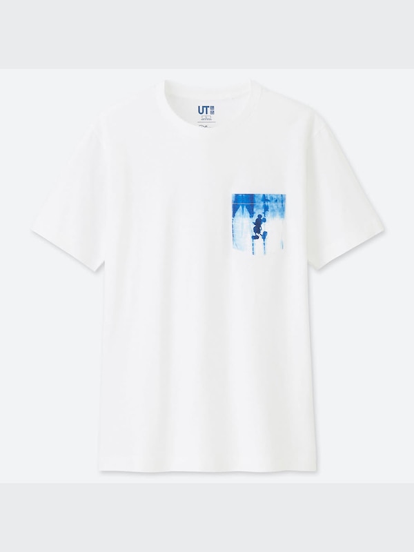 ミッキー ブルー UT（グラフィックTシャツ・半袖）