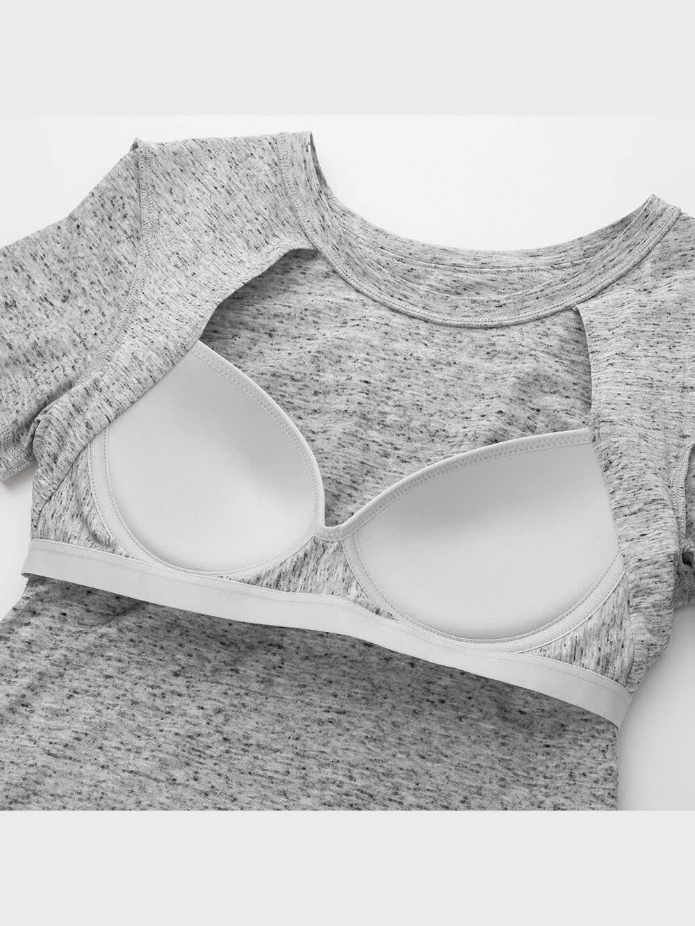 ユニクロ公式 | ロングブラワンピース（半袖）