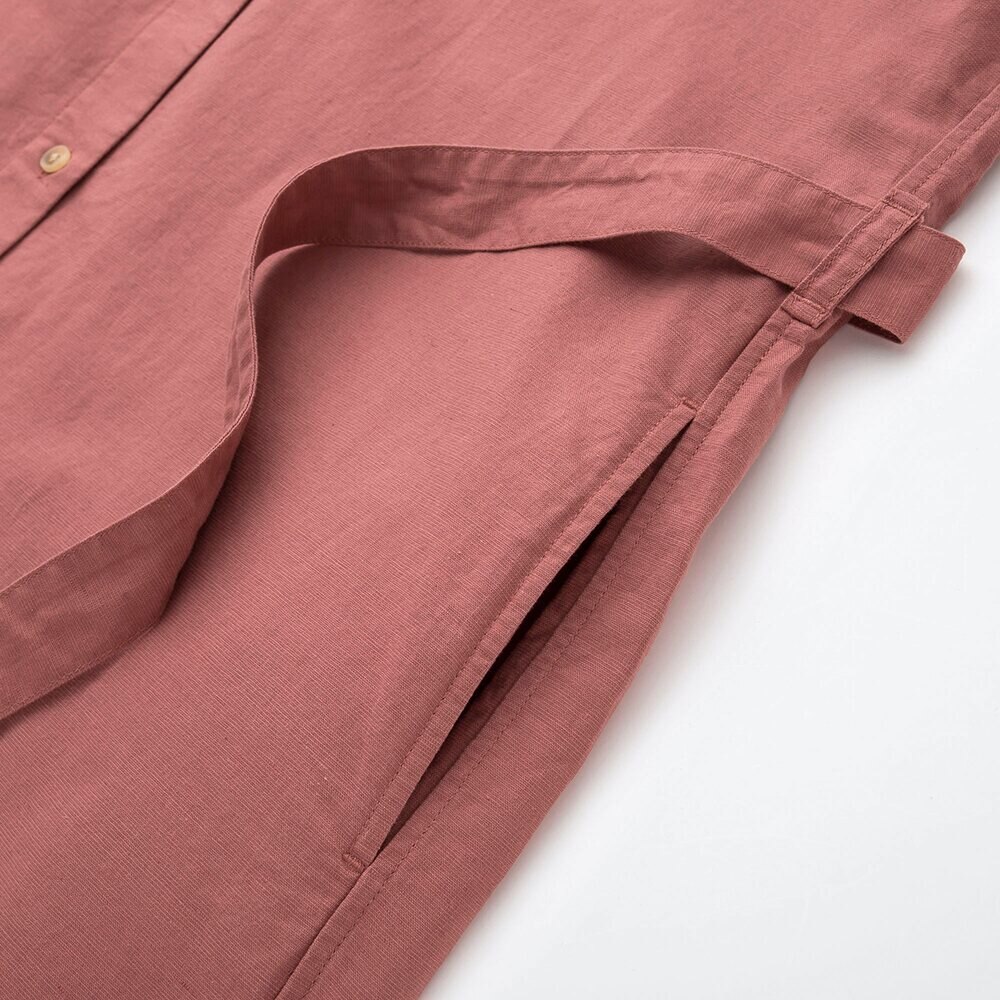 リネンブレンドワンピース 7分袖 丈標準95 5 105 5cm Women ユニクロ