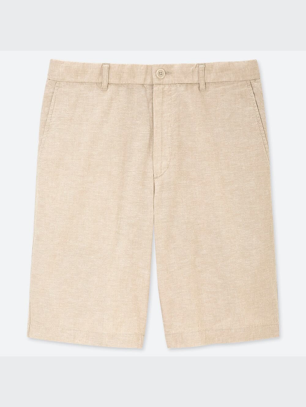 ユニクロ公式 | リネンブレンドショートパンツ（シャンブレー）