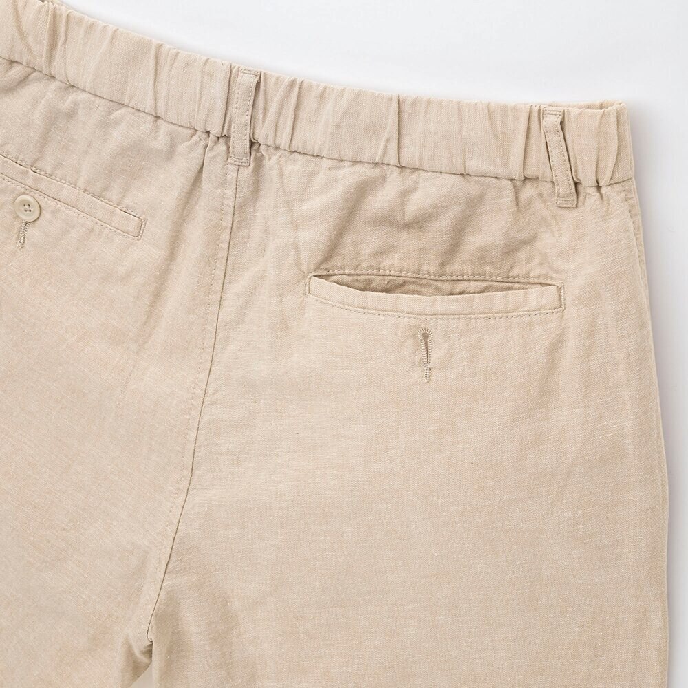リネンブレンドショートパンツ シャンブレー Men ユニクロ