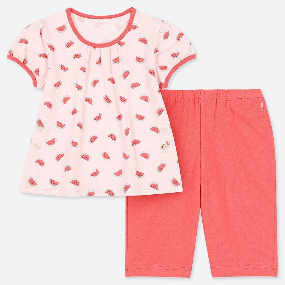 ドライパジャマ スイカ 半袖 Baby ユニクロ