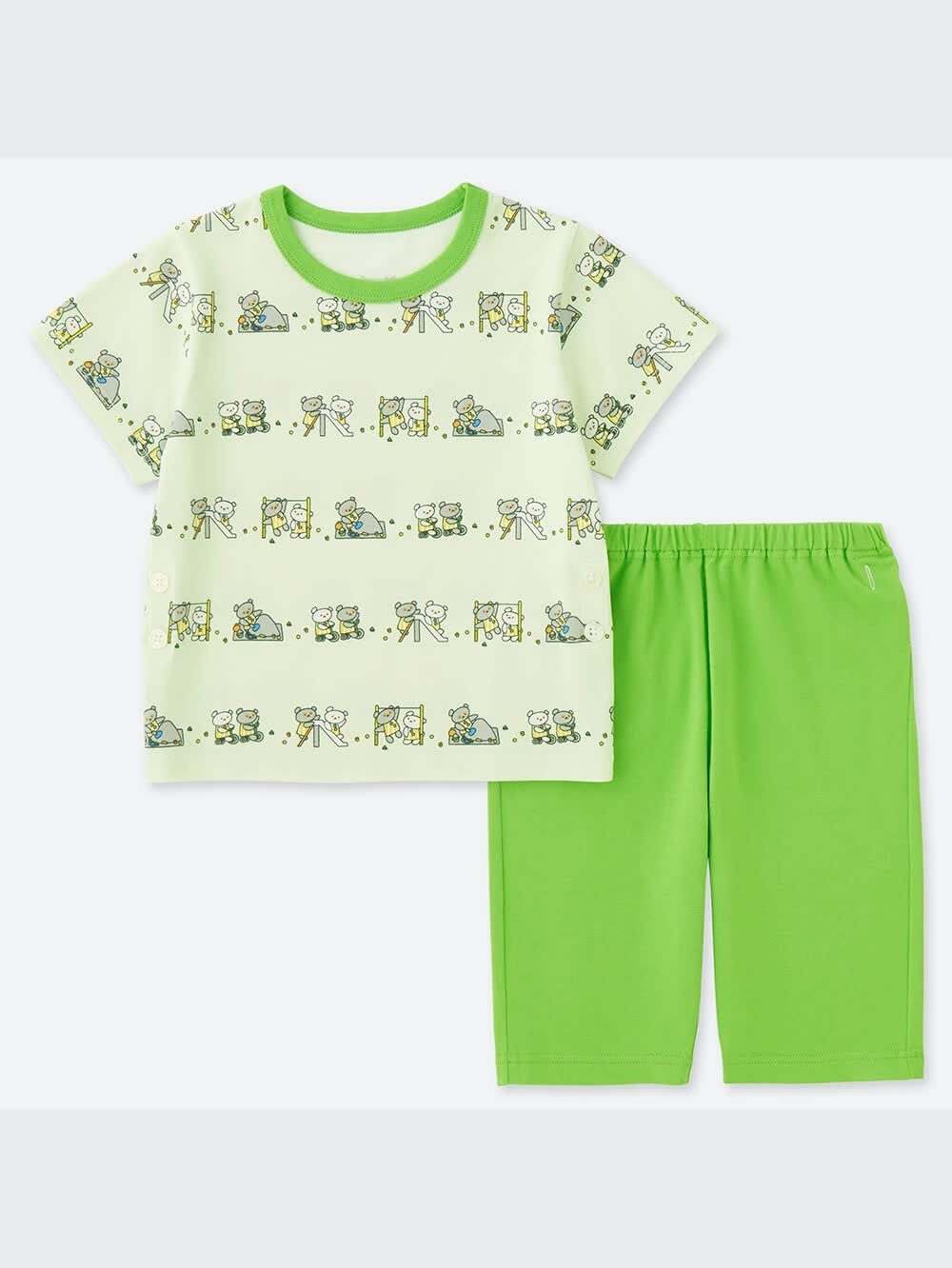 uniqlo 夏用パジャマ 子供