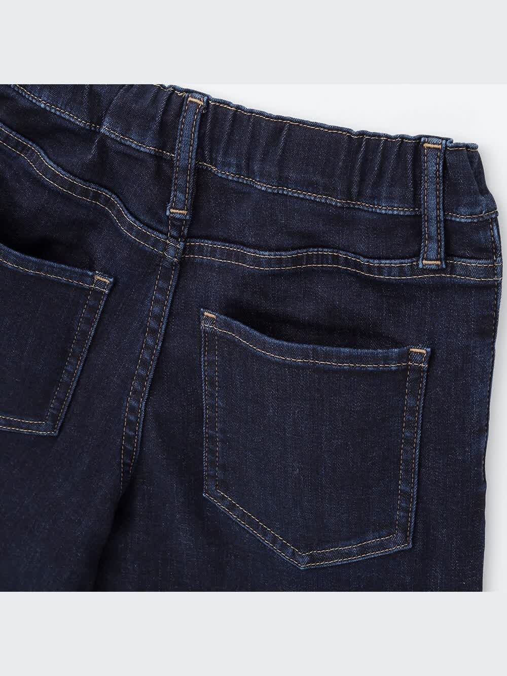 ユニクロ公式 | GIRLS ウルトラストレッチデニムリラックスフィット