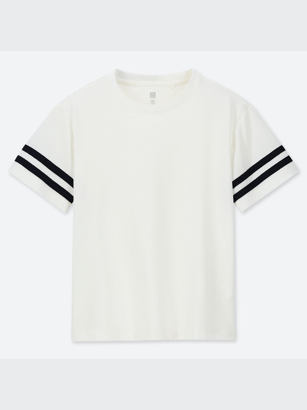 ユニクロ公式 | KIDS ドライEXクルーネックT（ライン・半袖）