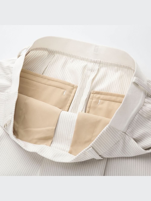 EZYタックアンクルパンツ（ストライプ・丈標準64～66cm）