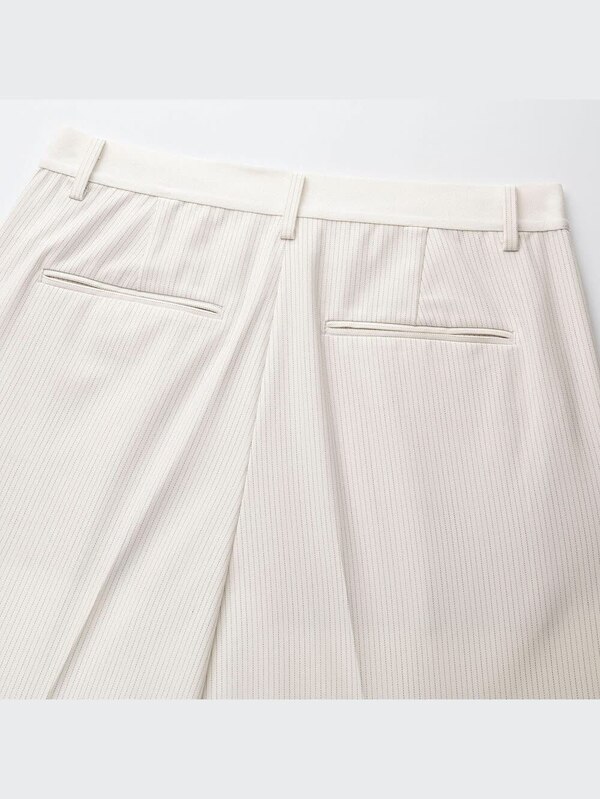 EZYタックアンクルパンツ（ストライプ・丈標準64～66cm）