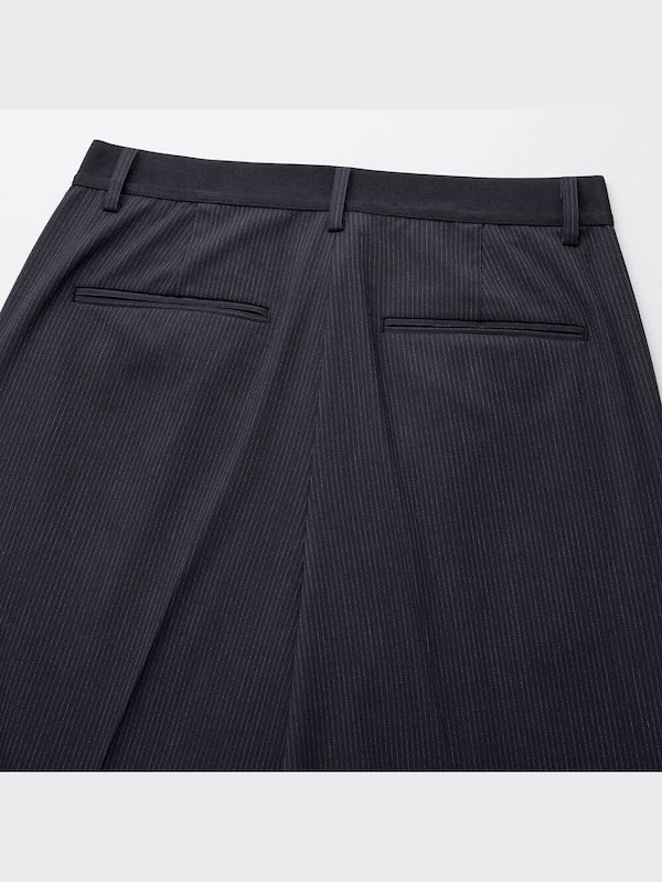EZYタックアンクルパンツ（ストライプ・丈標準64～66cm）