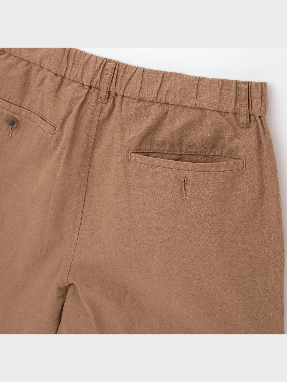 未使用品★Linit リニット リネン ハーフパンツ M★　　ベージュ/麻100％/半ズボン/14661-CH0818 2025年最新ソフトリネン ハーフパンツの人気アイテム - メルカリ