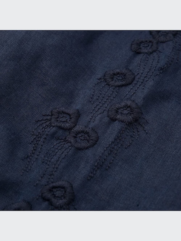 プレミアムリネンブラウス（長袖）