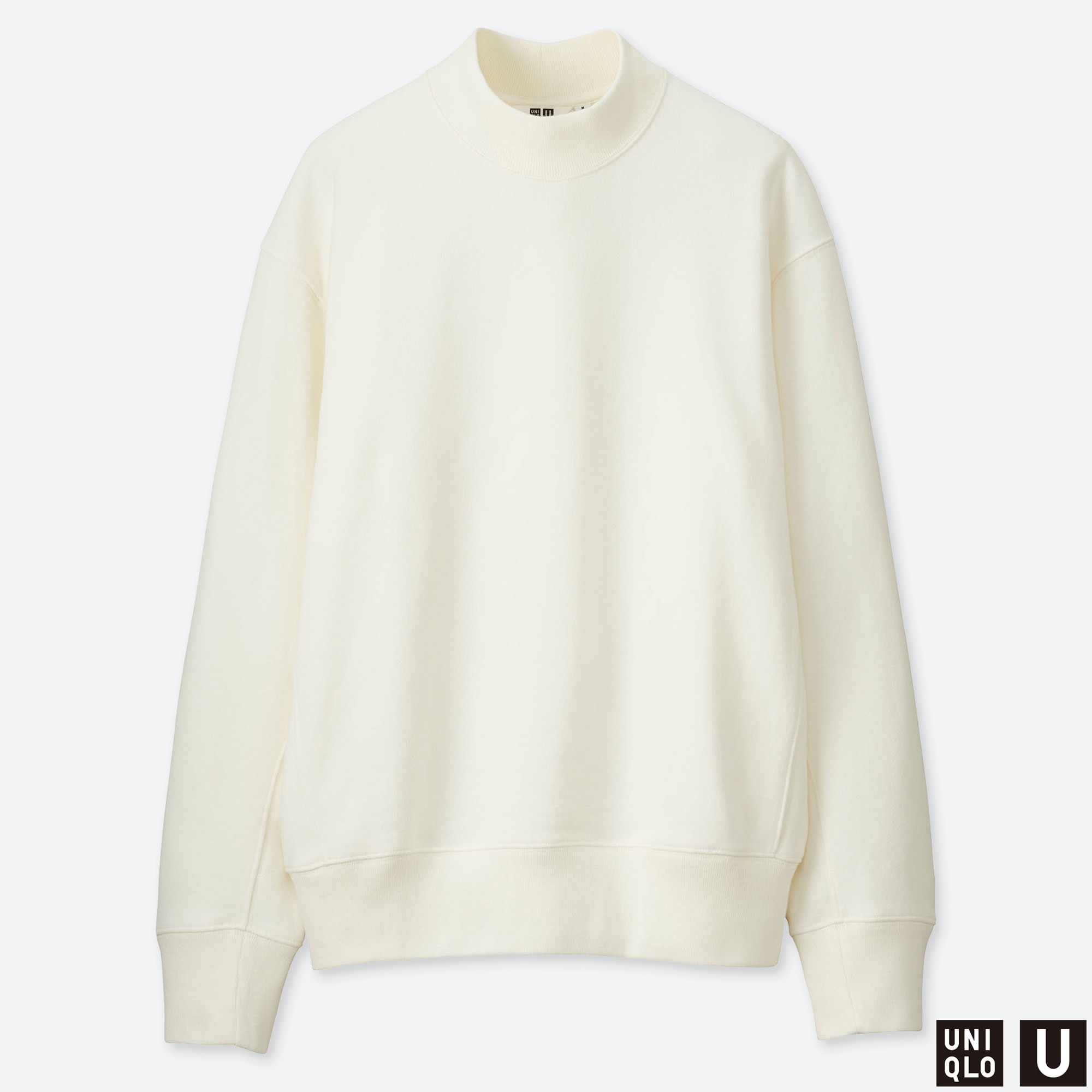 【新品】 ユニクロユー スウェット プルオーバー  Ｌ ベージュ UNIQLOU