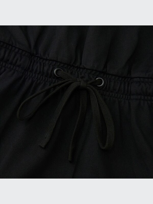 ドローストリングワンピース（長袖）