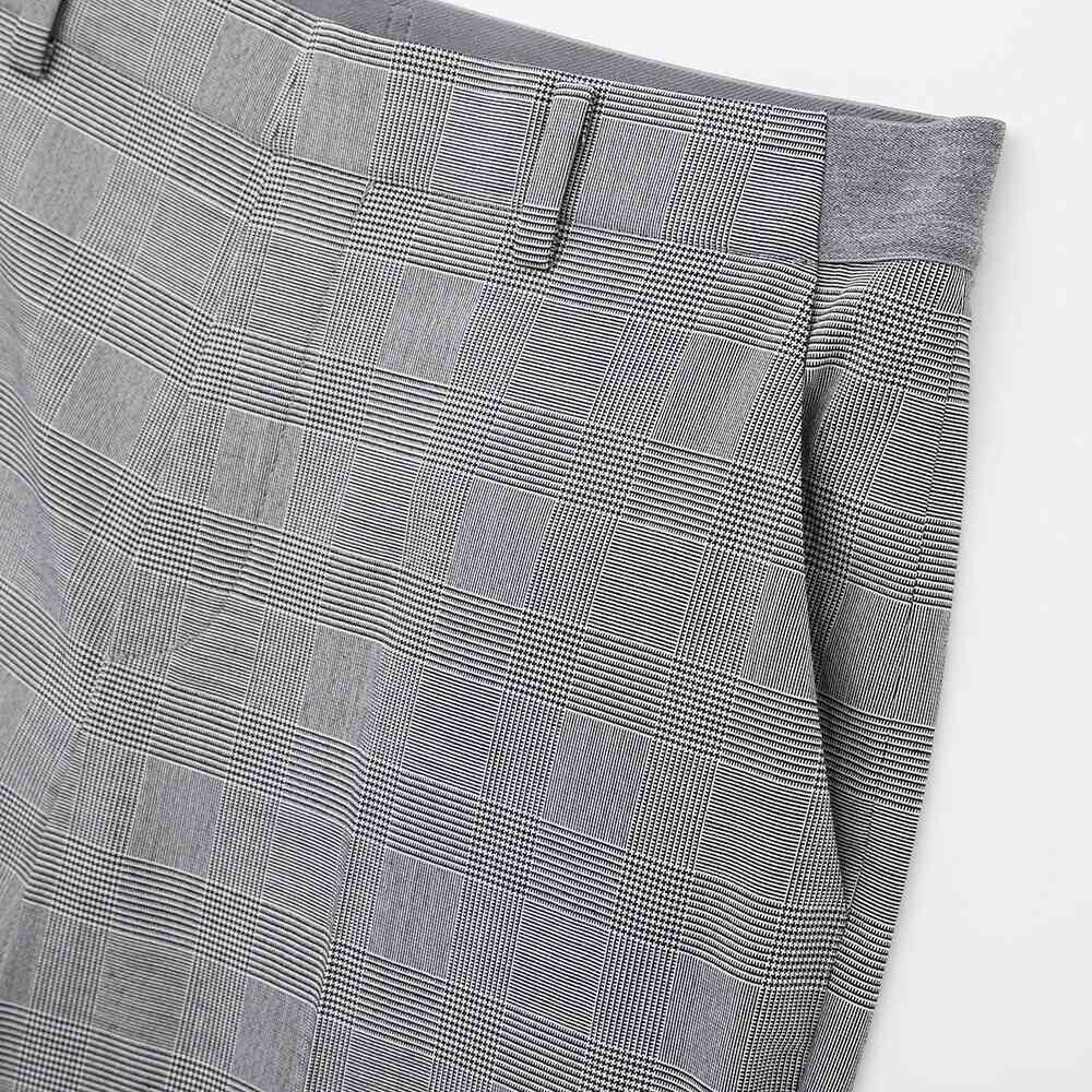 Ezyアンクルパンツ グレンチェック 丈長め71 73cm Women ユニクロ