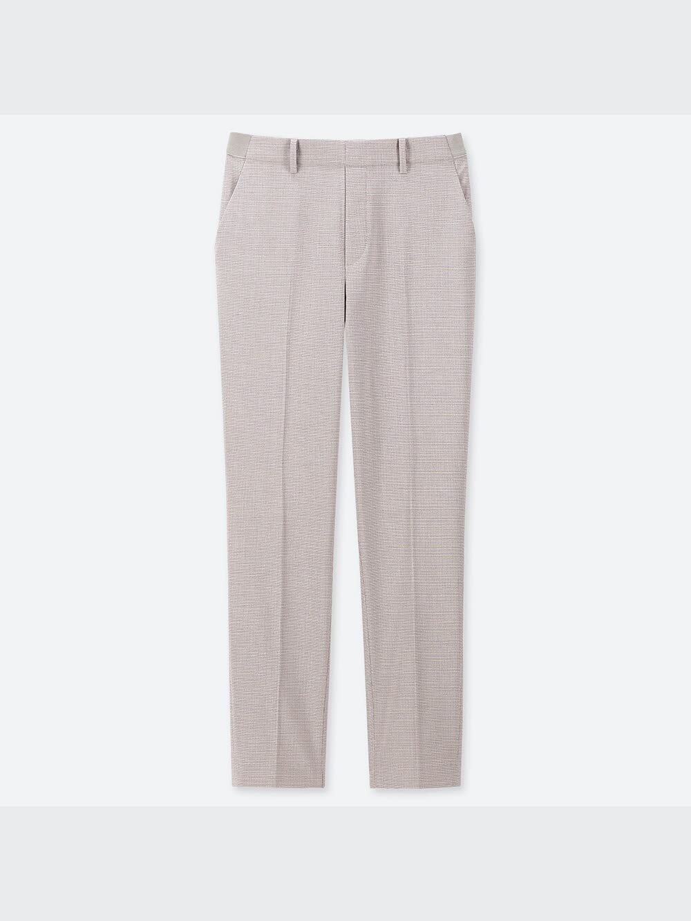 ユニクロ公式 | EZYアンクルパンツ（マイクロチェック・丈長め71～73cm