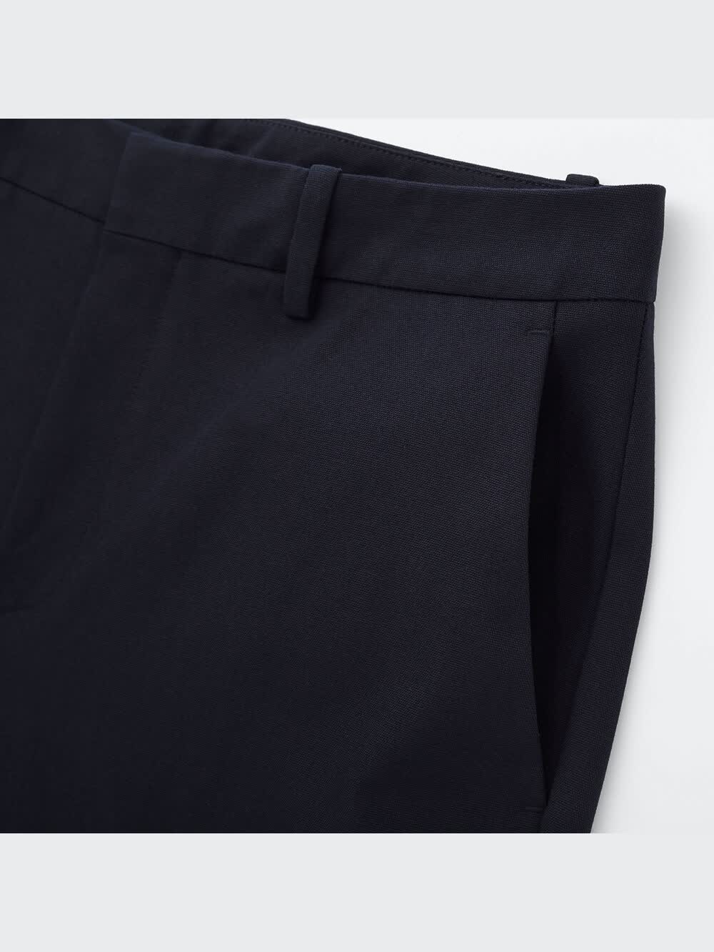 ユニクロ公式 | イージーケアストレッチクロップドパンツ（丈長め65cm）