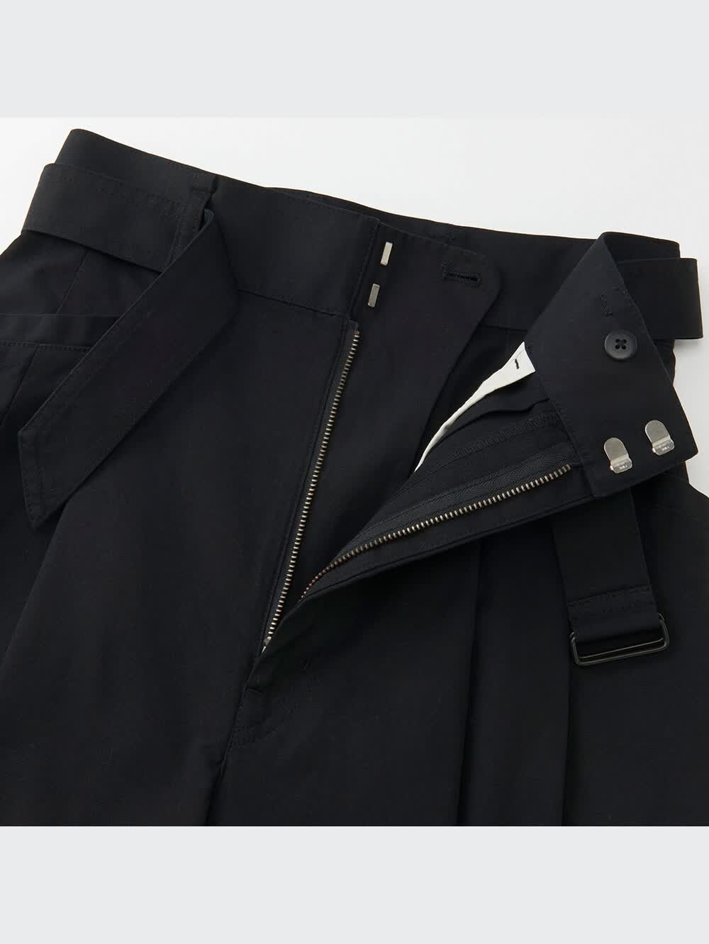 ユニクロ公式 | ハイウエストツータックパンツ