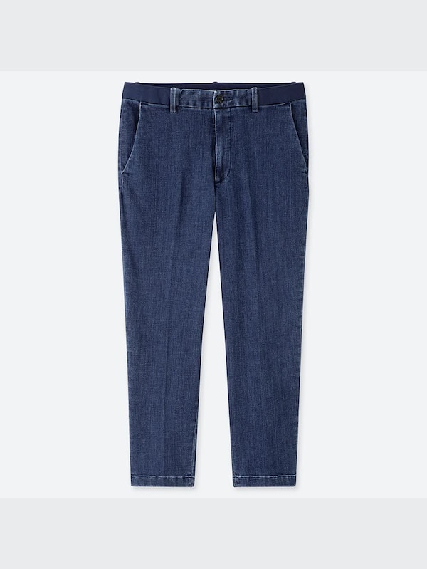 EZYリラックスフィットアンクルパンツ（デニム・丈長め76cm）