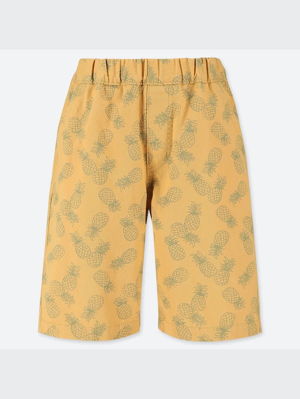 ちーさん　ユニクロラッフルスリーブ2点&adidasパンツ1点 ユニクロ公式 | BOYS イージーショートパンツ（パイナップル）