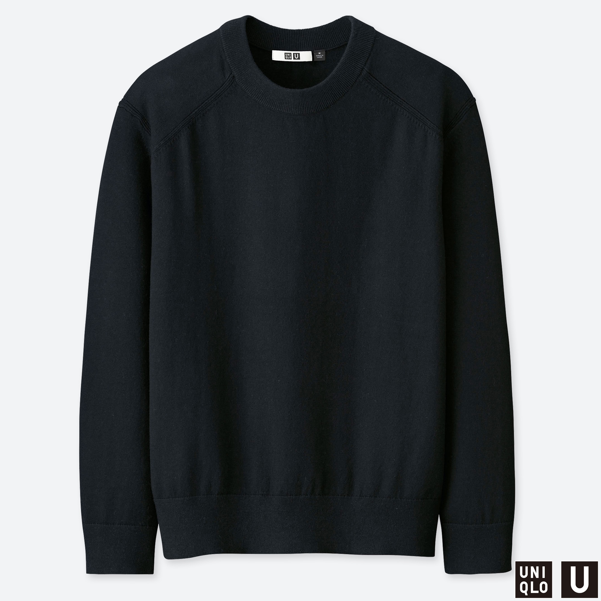 UNIQLOのウォッシャブルコットンメリノクルーネックセーター | StyleHint