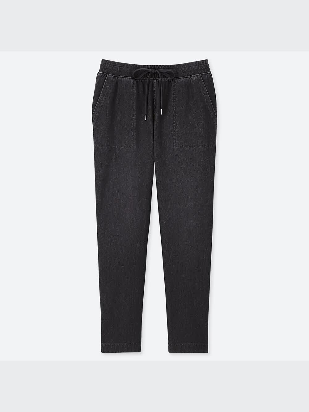 @専用 ユニクロ公式 | デニムジャージーテーパードパンツのレビュー