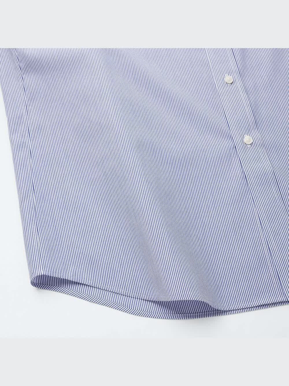 ユニクロ公式 | ファインクロスストライプシャツ（レギュラーカラー