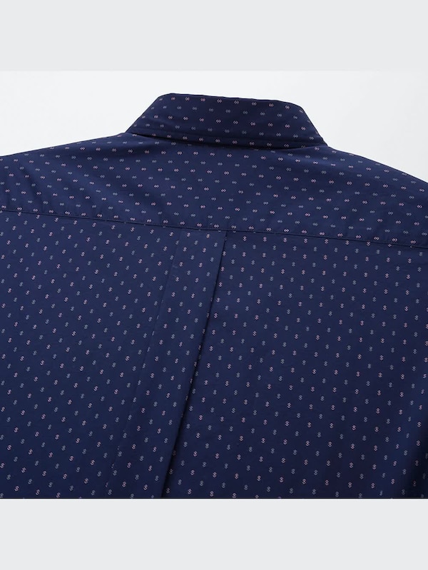 エクストラファインコットンブロードプリントシャツ（長袖）