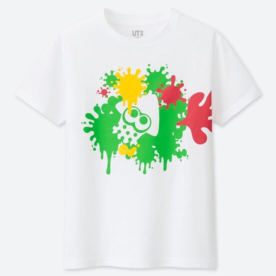 Kids スプラトゥーン Ut グラフィックtシャツ 半袖 Kids ユニクロ