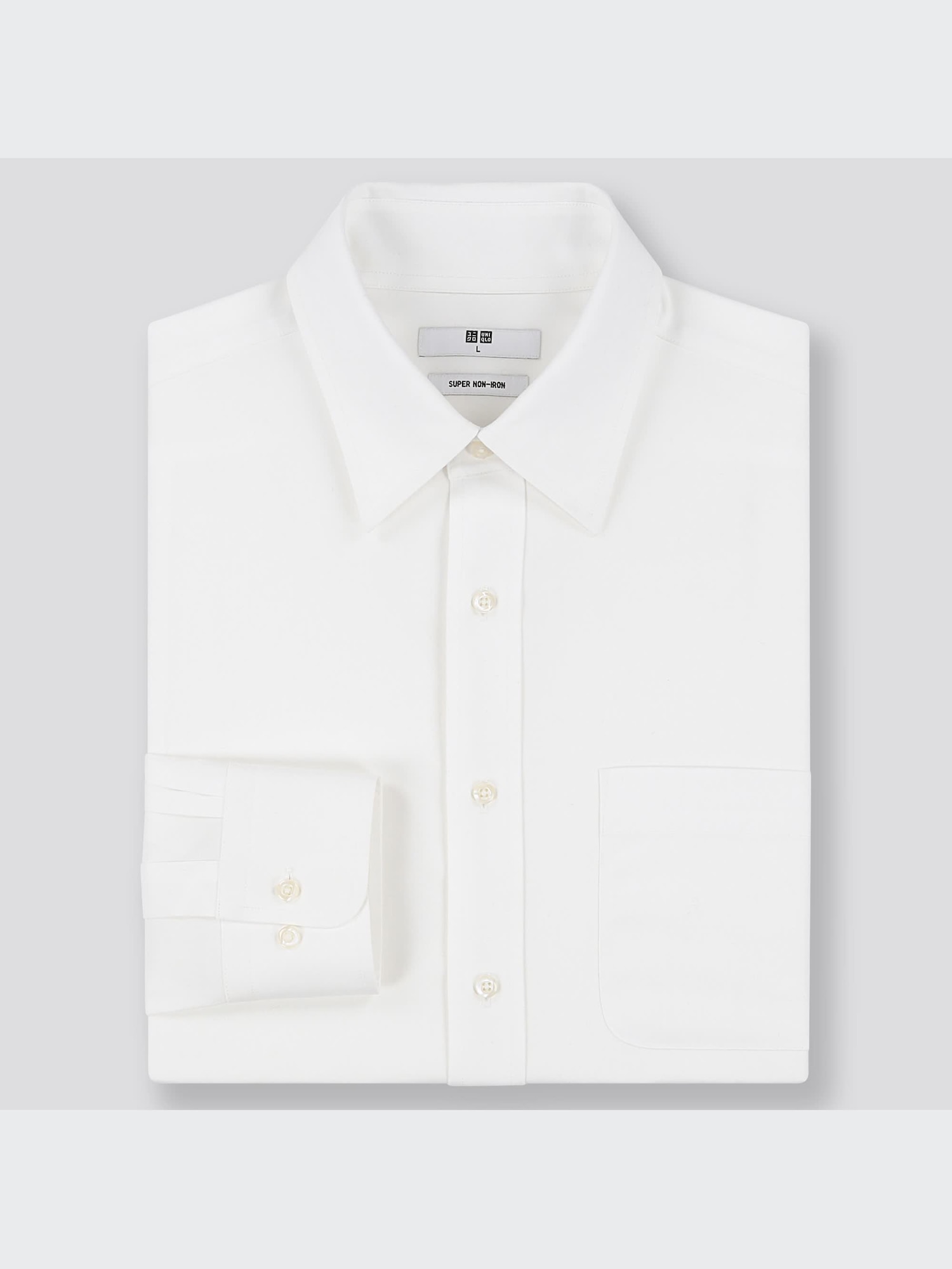 UNIQLO ノンアイロン スリムフィット ワイシャツ 4枚セット XL ユニクロ公式 | スーパーノンアイロンシャツ（レギュラーカラー・M