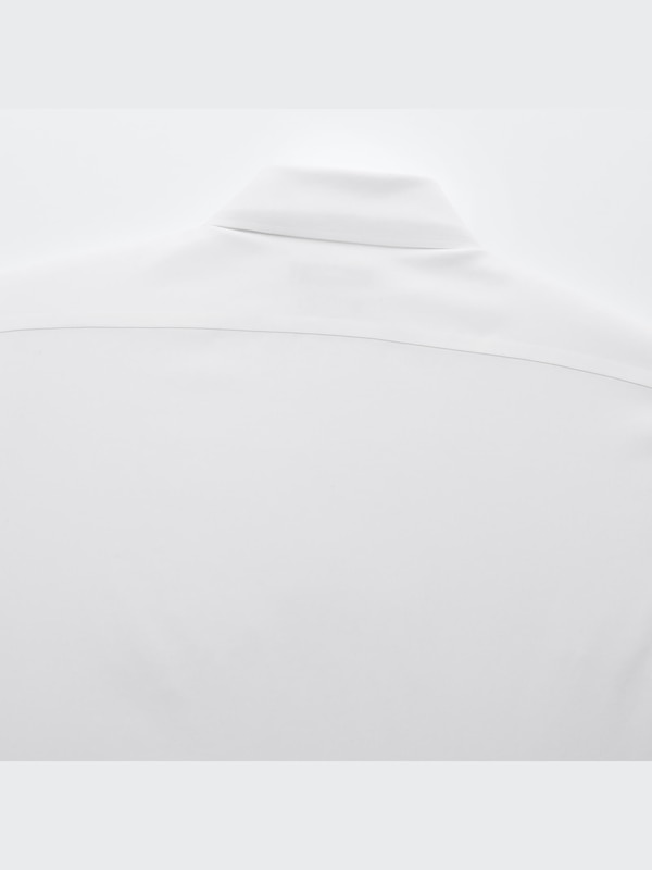 スーパーノンアイロンスリムフィットシャツ（セミワイドカラー・Sサイズ・長袖）