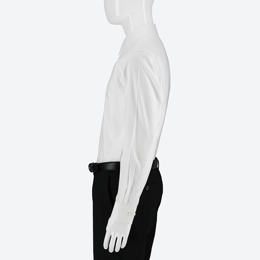 スーパーノンアイロンスリムフィットシャツ レギュラーカラー Mサイズ 長袖 Men ユニクロ