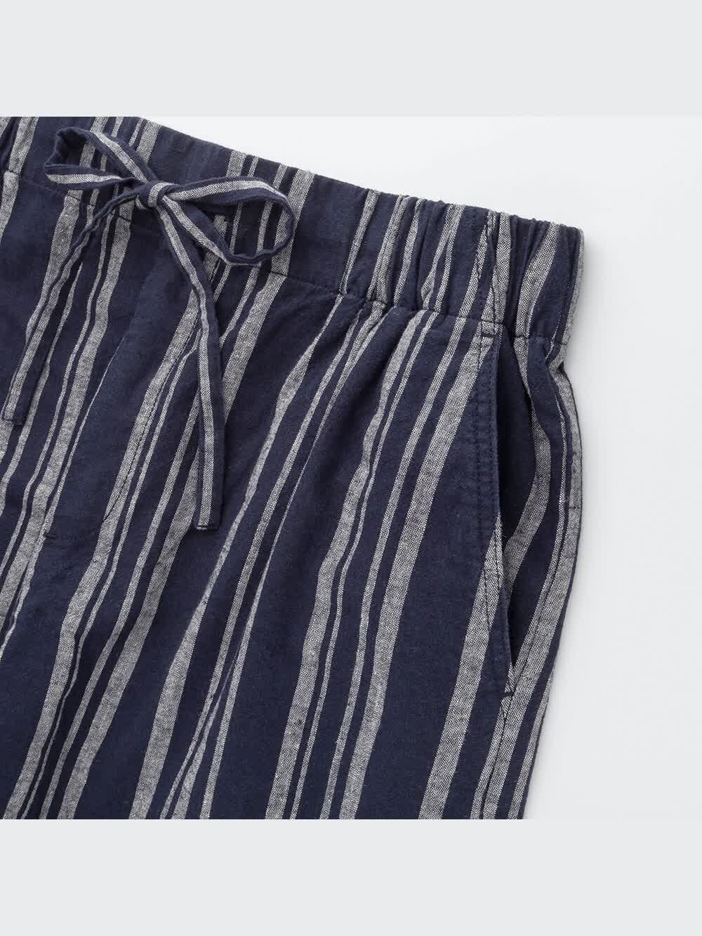 【Only & Sons】リネン ストライプ ショートパンツ / 送料無料 ストライプショートパンツ[品番：FOKK0022682]｜F.O.Online