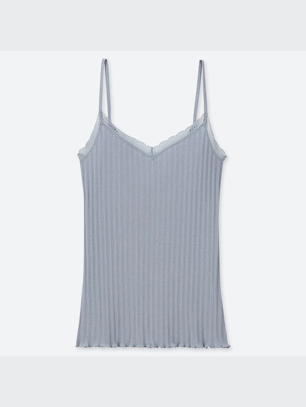 コットンポインテールレースキャミソール