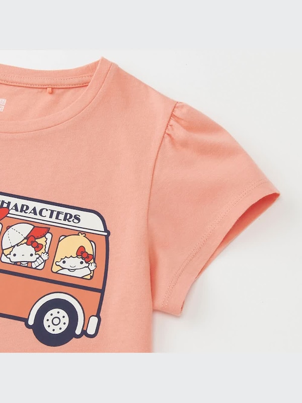 GIRLS サンリオキャラクターズ UT（グラフィックTシャツ・半袖）