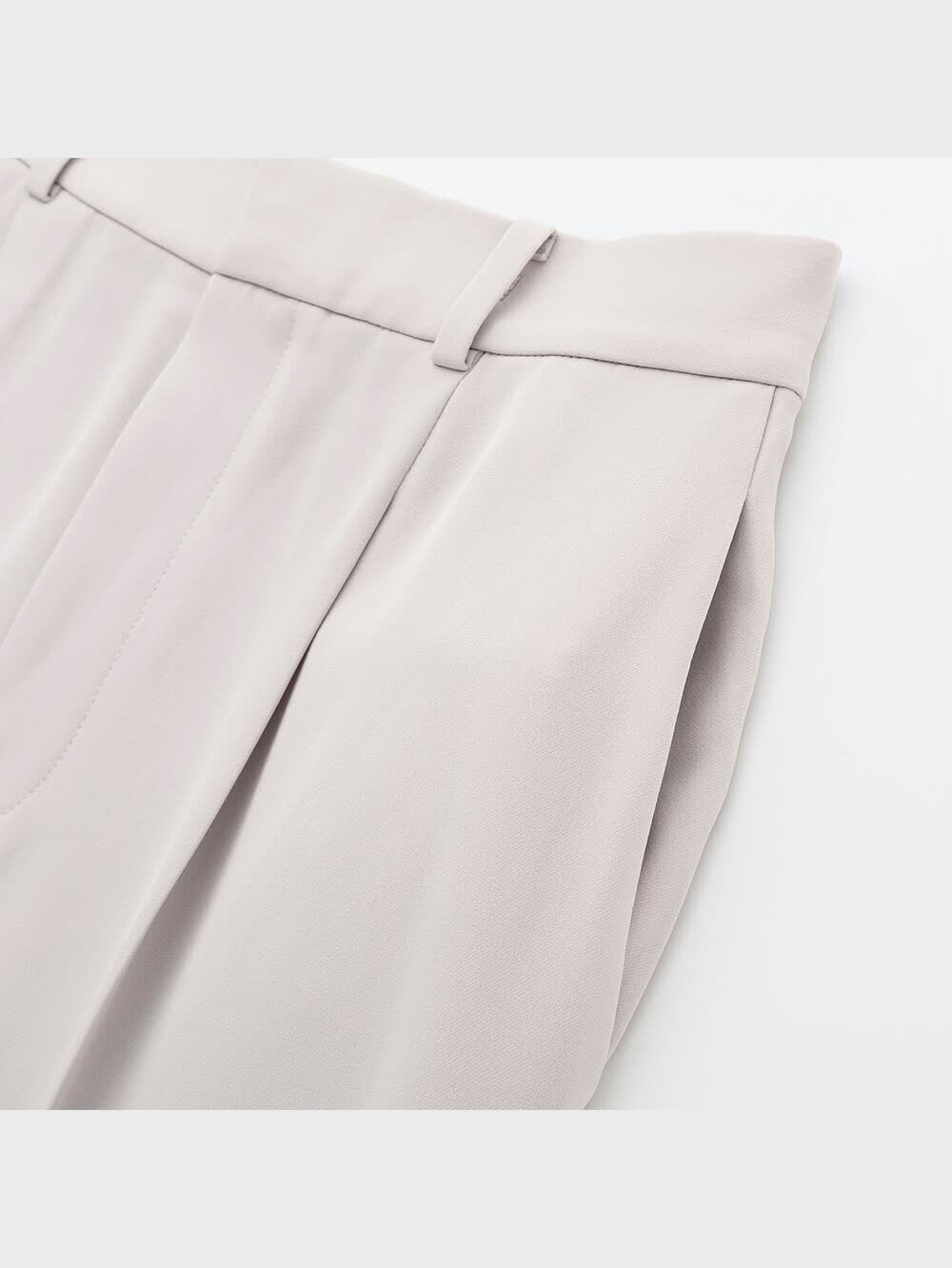 ファストフォワードフロントのみ ユニクロ公式 | ドレープテーパードアンクルパンツ（丈標準63～65cm）