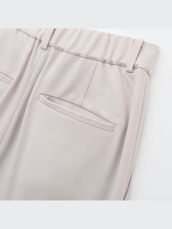 ドレープテーパードアンクルパンツ（丈標準63～65cm）