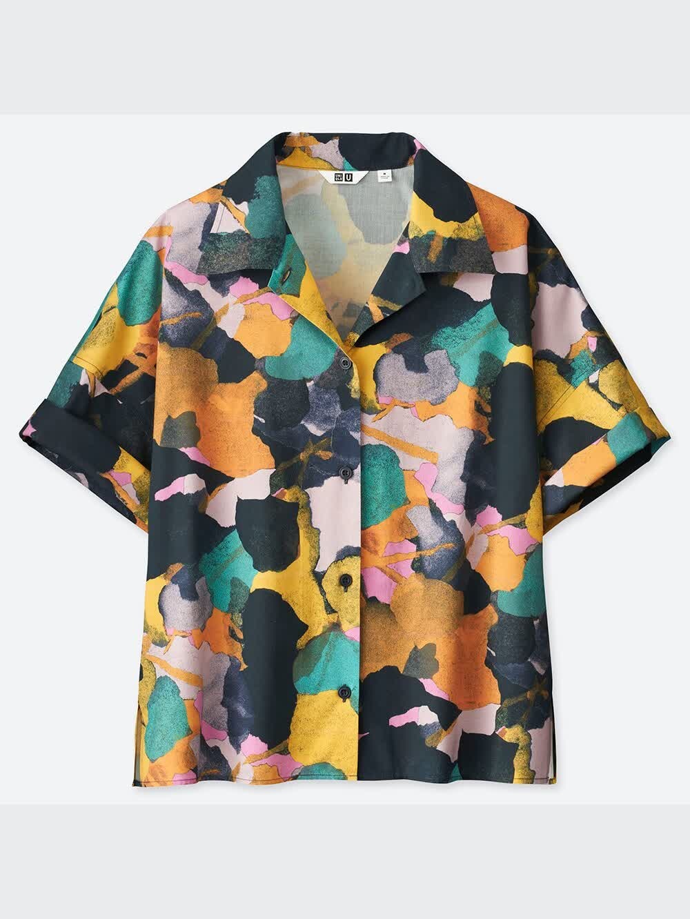 あゆページ ユニクロ公式 | オープンカラーシャツ（5分袖）