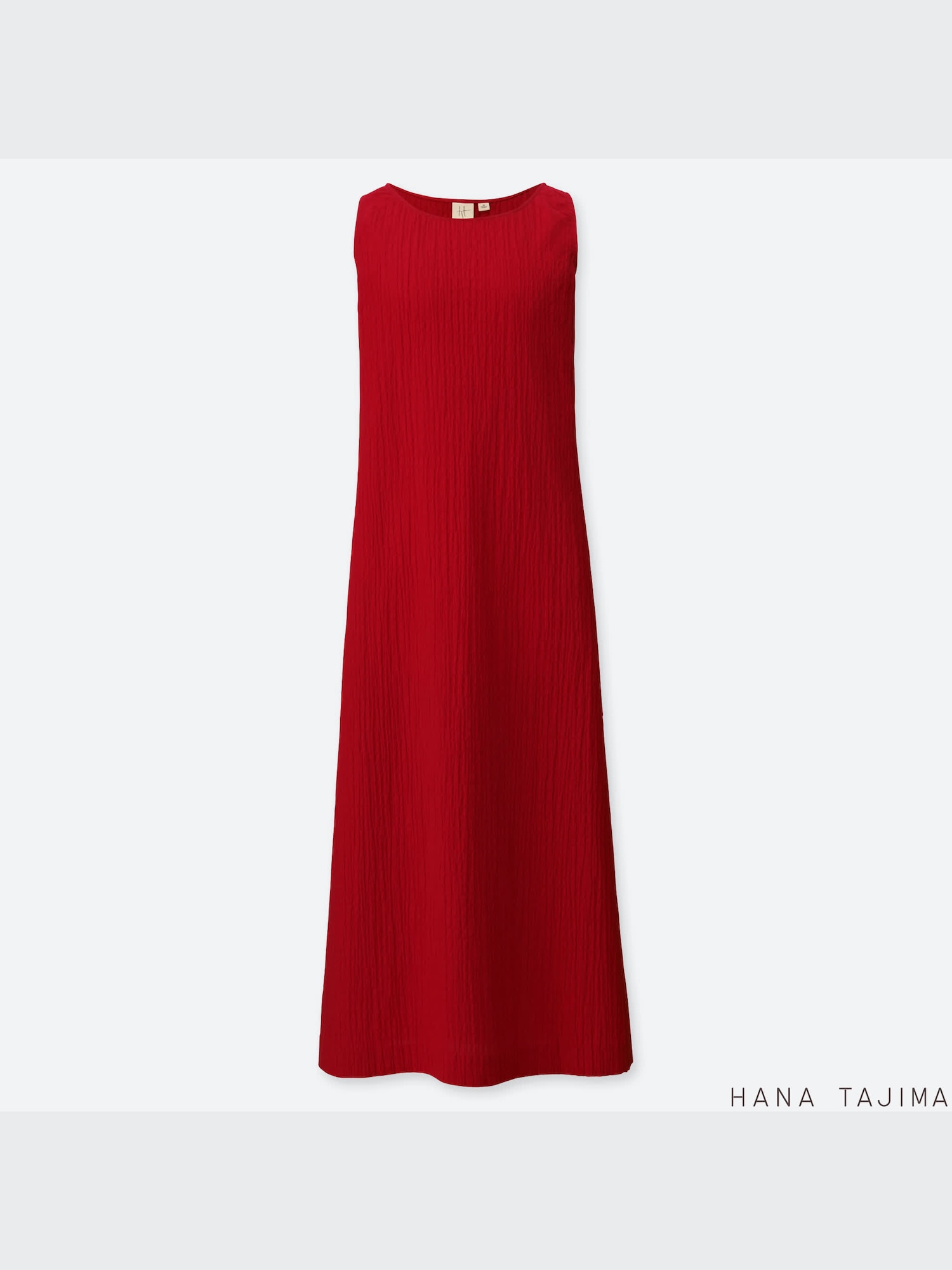 ユニクロ公式 | シャーリングロングワンピース（ノースリーブ）