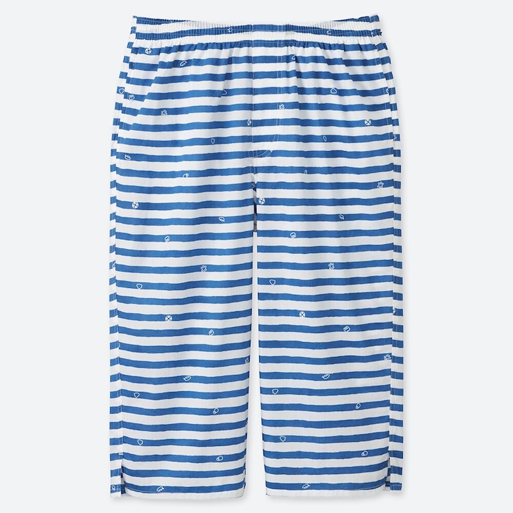 ユニクロ公式 ミッキー ブルー ステテコ