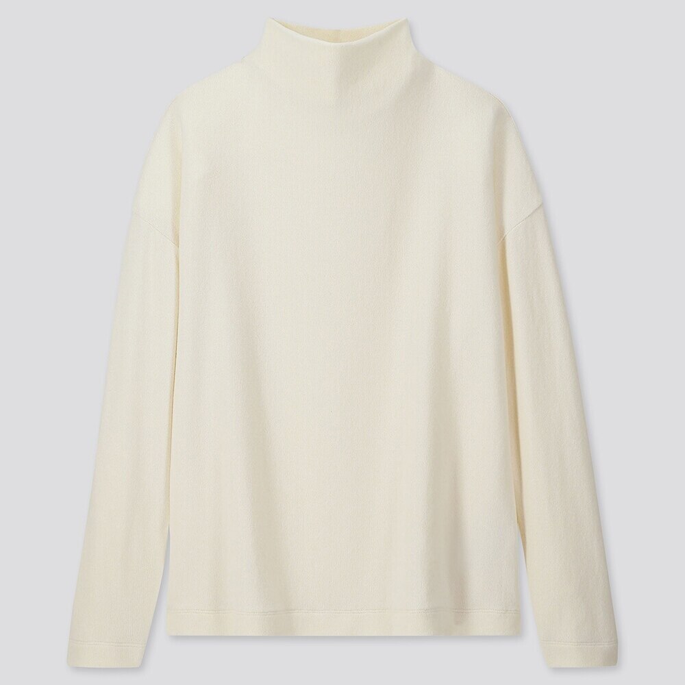 ソフトニットフリースハイネックt 長袖 Women ユニクロ