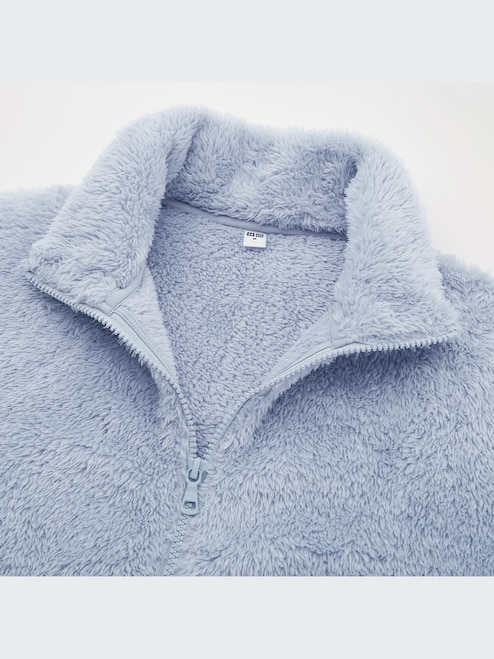 WOMEN'S FLUFFY YARN FLEECE FULL-ZIP JACKET UNIQLO PH