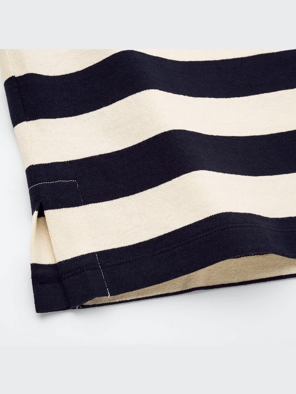 ユニクロ公式 | ボーダーT（7分袖）