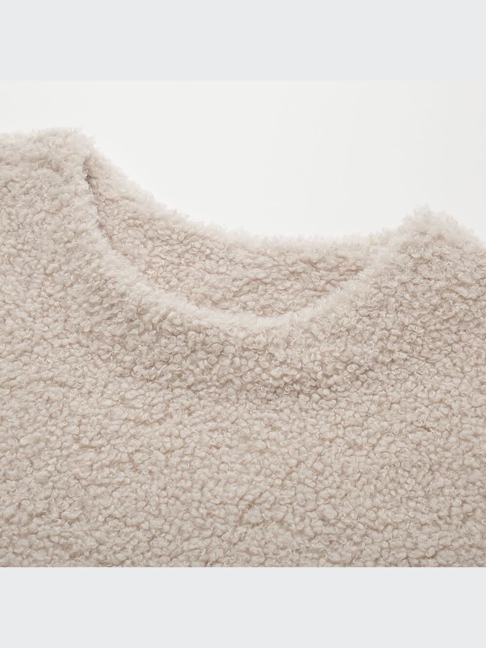 ユニクロ公式 | ボアフリースプルオーバー（長袖）